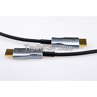 UTOPTICAL  HDMI Fiber Cable 50 feet Light High Speed Support 18.2 Gbps 4K at 60Hz HDMI 2.0 ,  Flexible With Optic Technology 15m