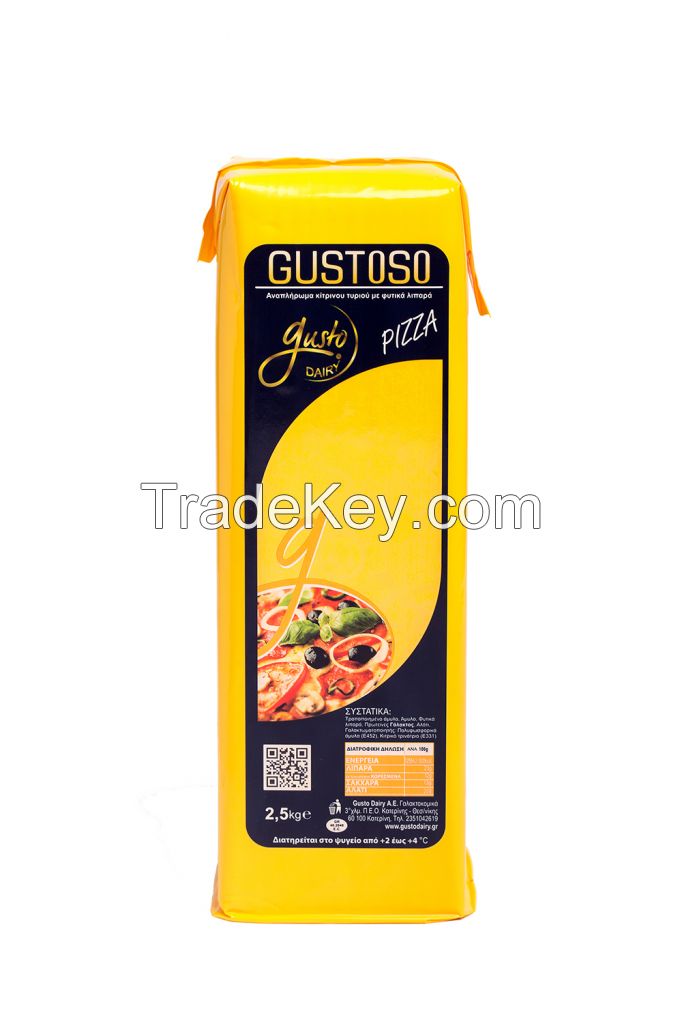 GUSTOSO CHEESE ANALOGUE FOR TOAST AND SANDWICHES - PIZZA