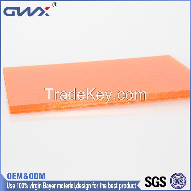 polycarbonate roofing sheet for green house polycarbonate multi-wall sheet 