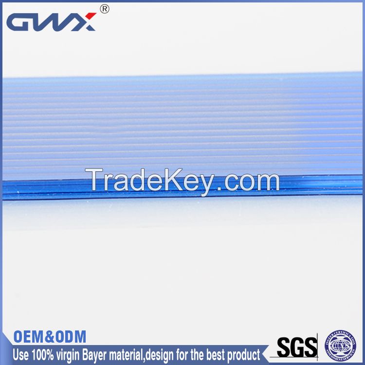 polycarbonate roofing sheet for green house polycarbonate multi-wall sheet 