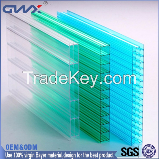 Polycarbonate Roofing Sheet For Green House Polycarbonate Multi-wall Sheet 