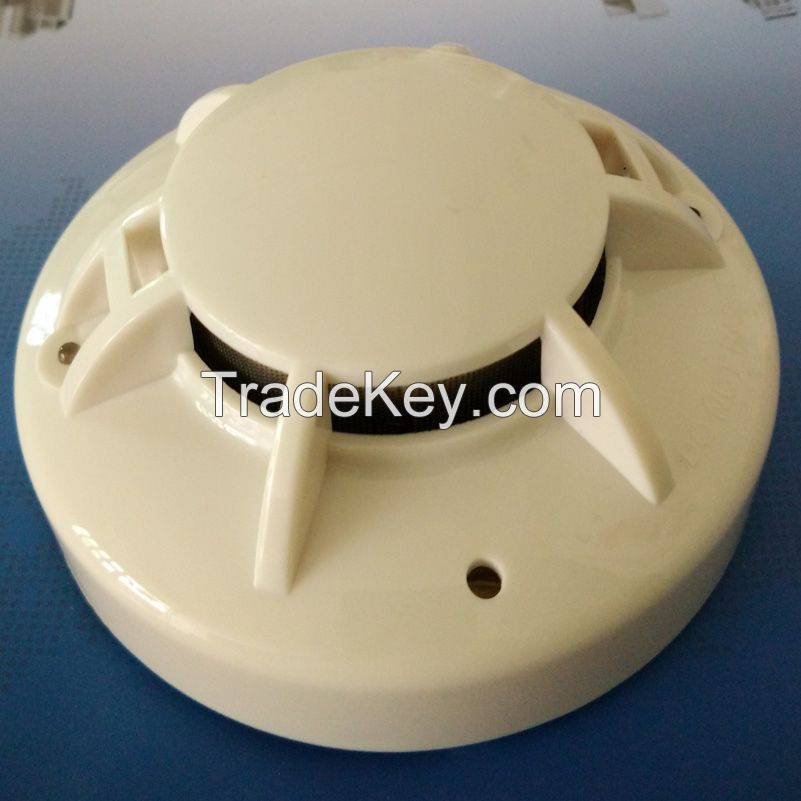 EN54 certified 2-wire conventional smoke detector photoelectric smoke alarm sensor