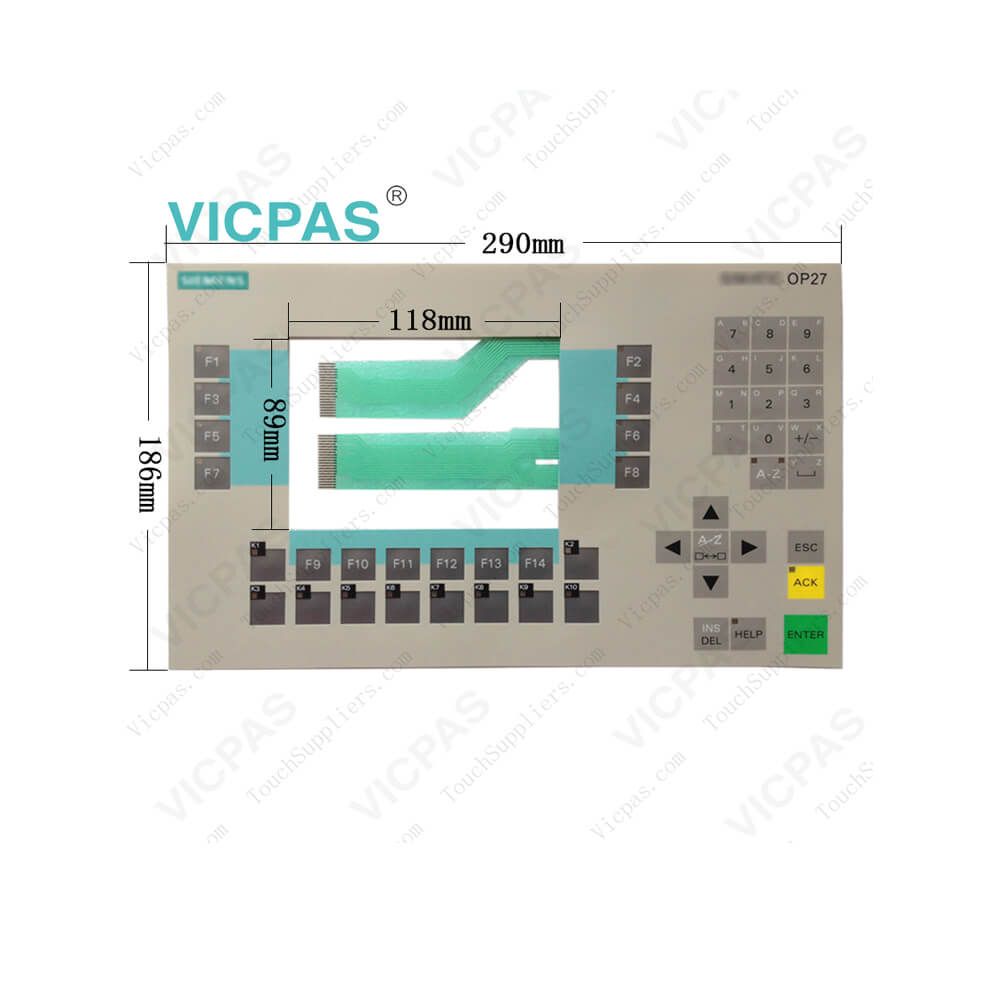 for Siemens Operator Panel OP7 OP15 OP17 OP25 OP27 Membrane Keypad Switch