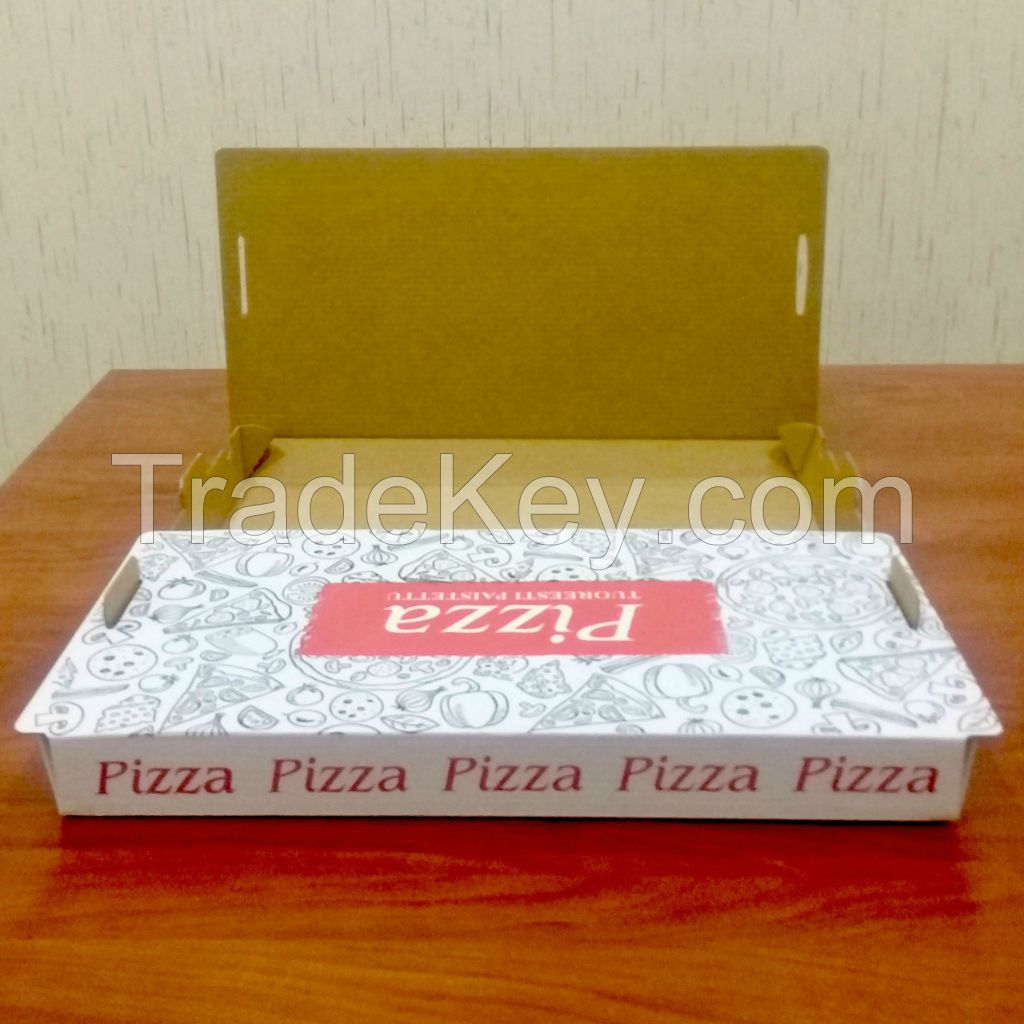 Printed pizza box