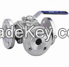"T" OR "L" THREE WAY 1000PSI STANDARD BORE STAINLESS STEEL BALL VALVE