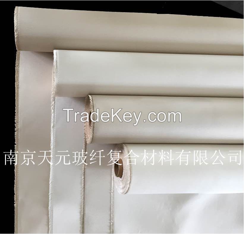 Silica fiberglass cloth fabric, sio2 70%, 800â„ƒ