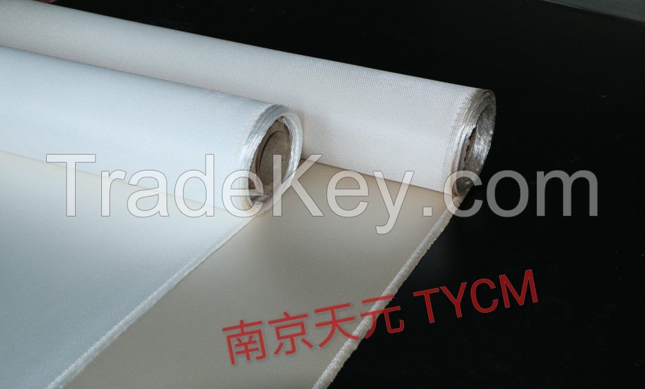 Manufacturer High Silica Fiberglass Cloth Fabrics, SIO2≥96%，1000℃