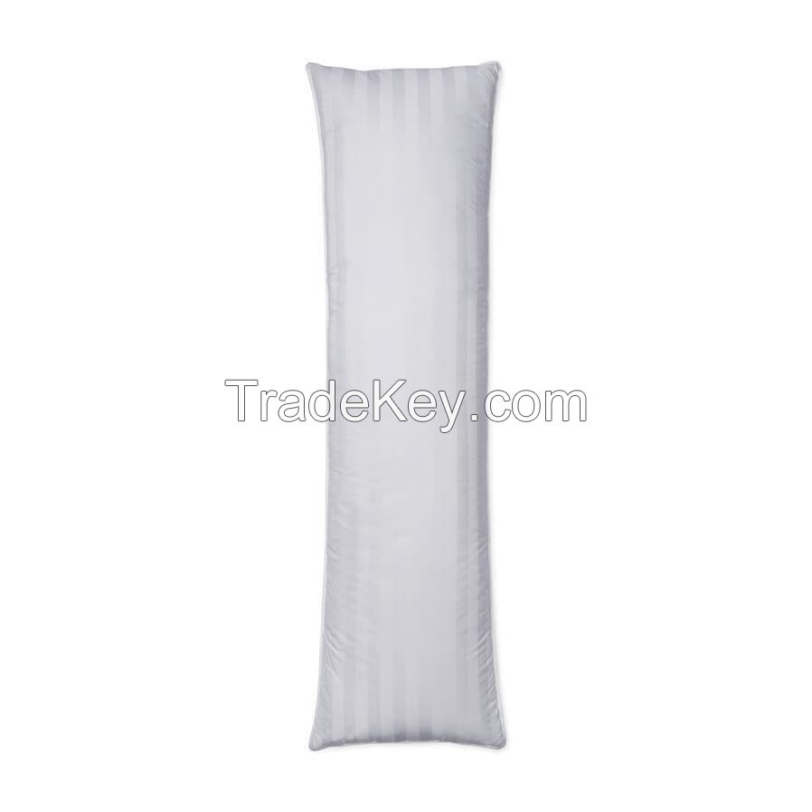 Alexander Comforts Bedford Cotton White Down Body Pillow