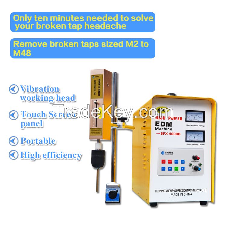 High Power Portable EDM SFX-4000B (3000w), Hole Drilling Machine, Broken Tap Remover