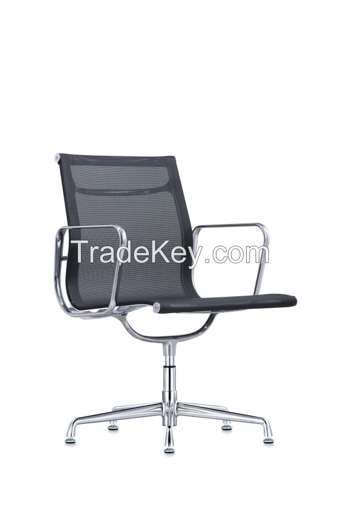  Office staff mesh chair medium back with armrest swivel chair