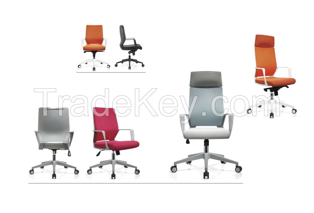 High back genuine leather chairs, office chairs, executive chairs