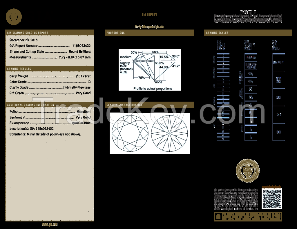 2.01 CARAT ROUND DIAMOND.