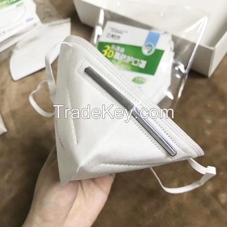 Dust Disposable Non Woven Face Mask With Valve Folding N95 Mouth Mask