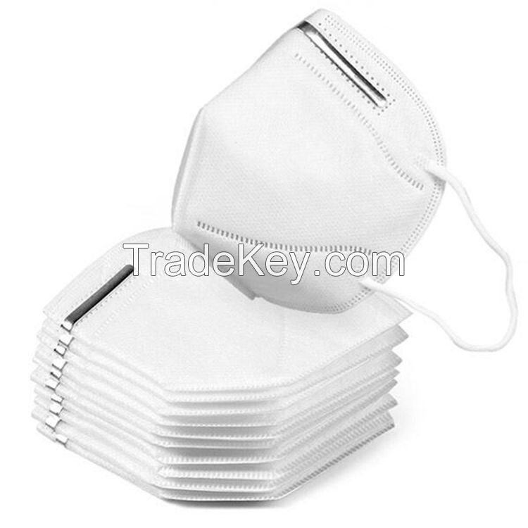 Dust Disposable Non Woven Face Mask With Valve Folding N95 Mouth Mask