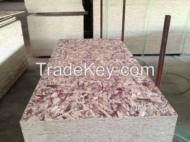 Cheap high quality flakeboard OSB 1220*2440mm 6mm 9mm 11mm 12mm 15mm 1