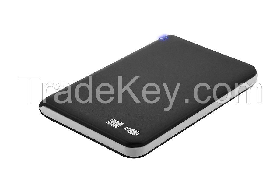 2.5&quot; Hdd Enclosure Sata 2.0 Durable Aluminum Hard Drive Case