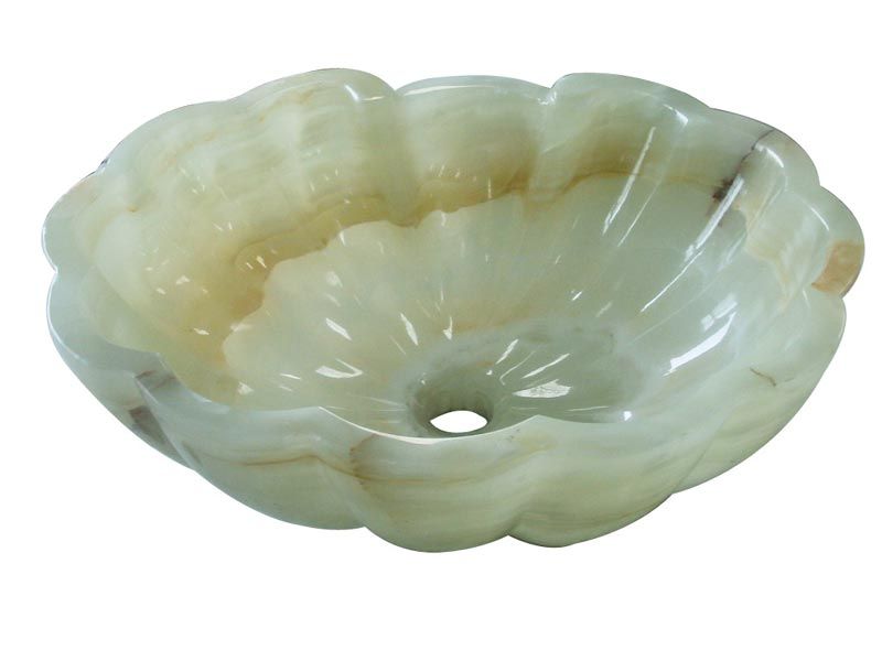 Green Onyx Sinks, Green Onyx Basin, Onyx Wash Basin, Nature Stone Wash Bowl, Stone Sinks