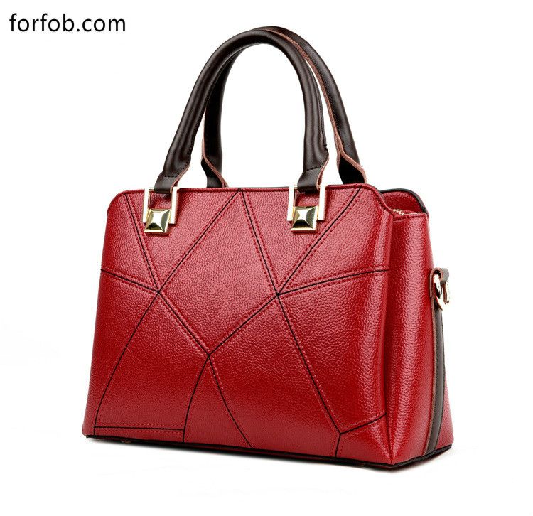 Hot ladies PU leather handbag for young