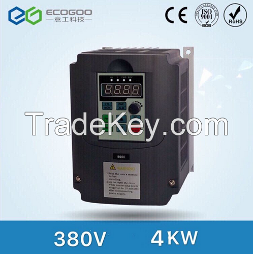 380V spindle motor drive variable frequency converter VFD vector control inverter 4kw