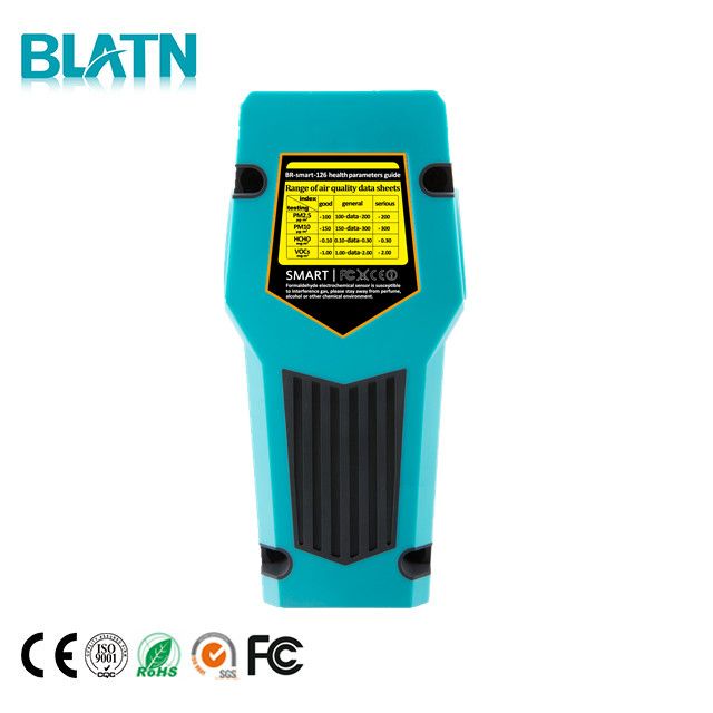 BLATN portable Handheld smart pm2.5 pm10 hcho voc air quality detector