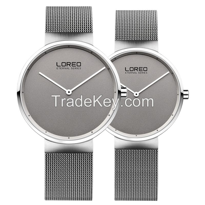 Quartz Watch For Couple, Simplicity Style, Waterproof 30M, Loreo Brand