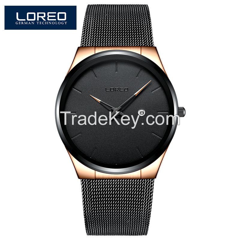 Ultra-thin Quartz Watch, Sports and Simplicity Style, Waterproof 30M,