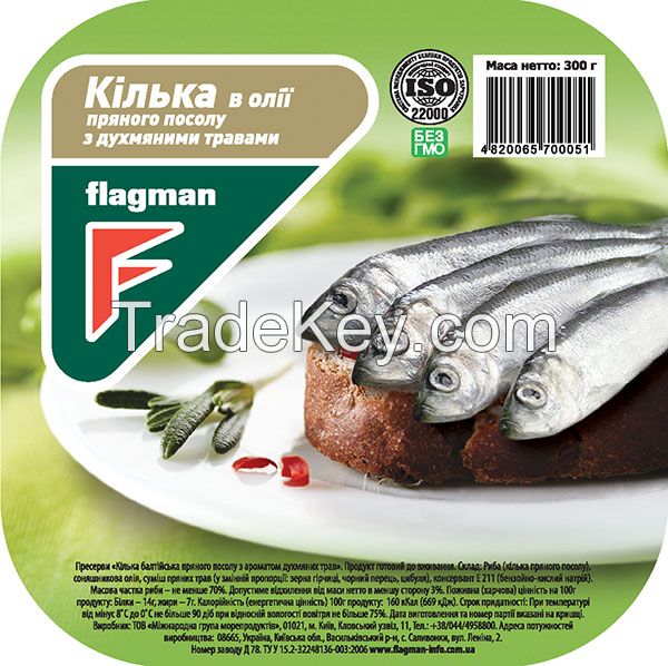 Herring in oil