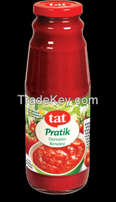 100% Tomato Juice in Glass Bottle