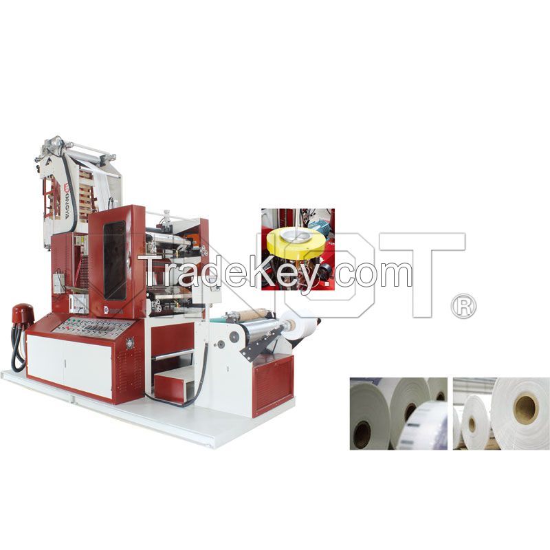 Plastic Film Printing Machine With Two Colors Printing