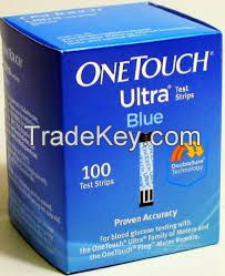 Onetouch Ultra Test Strips Blue, 100 Count