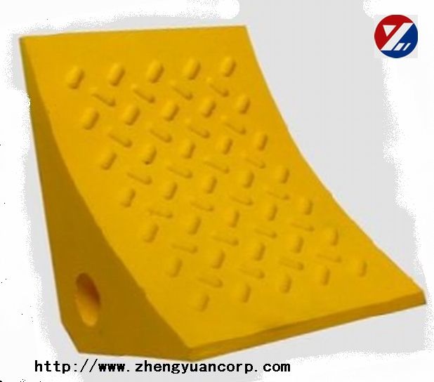 polyurethane wheel chock/wedge/stopper