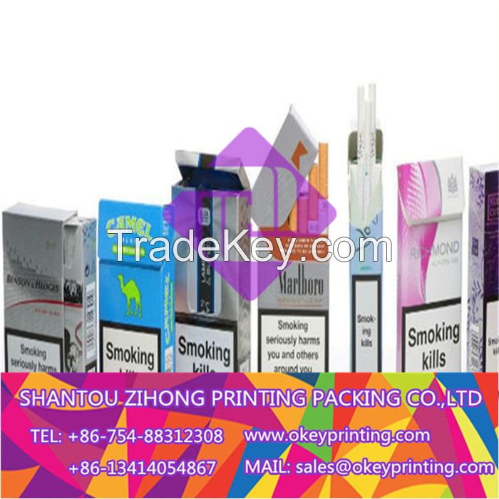 printing tobacco packaging box