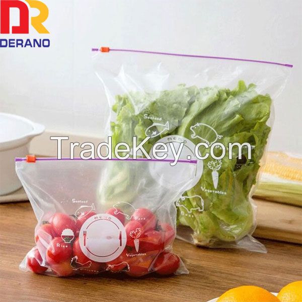 Resealable Custom Plastic Slider Bags/Plastic Packaging Bag