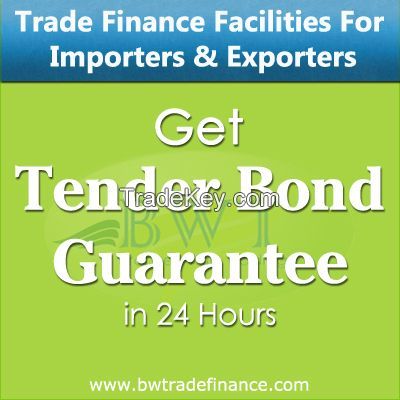 Avail Tender Bond Guarantee for Importers and Exporters