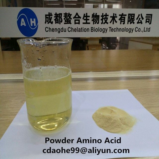 OMRI Listed soya origin enzyme hydrolysis 80% Amino Acid Powder Organic Fertilizer