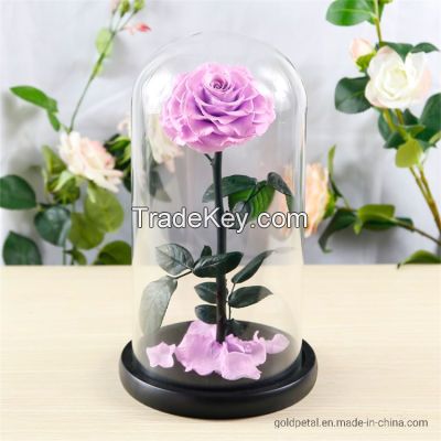 Preserved Rose Flower Box The Big Prince for Beautiful Gifts