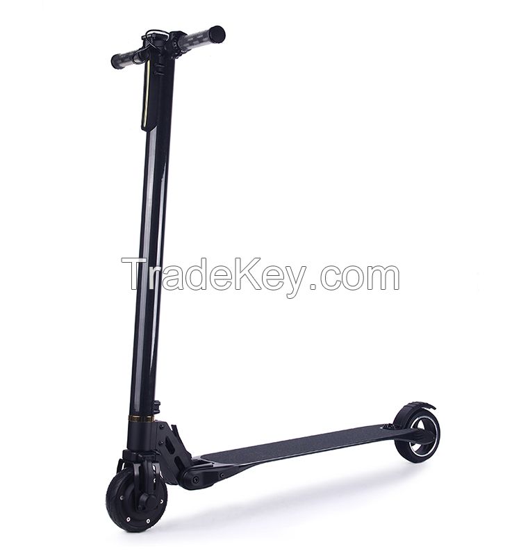 24V 250W Light weight carbon fiber electric scooter for Personal transport