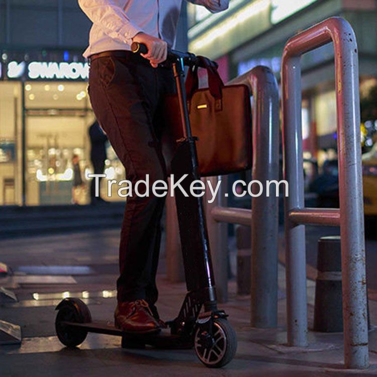 6 inch 2 wheels folding electric kick scooter with removable battery