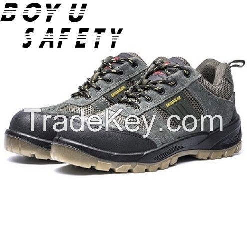 Steel toe safety shoes 