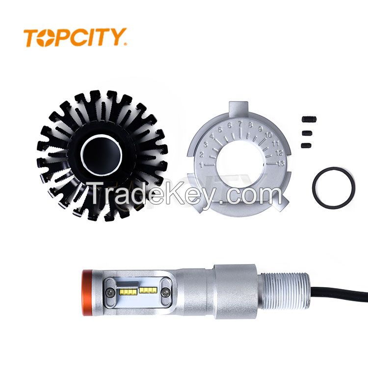 Topcity Factory G6 H4 160W HI / LO LED Headlight High Power Auto Head Lamp