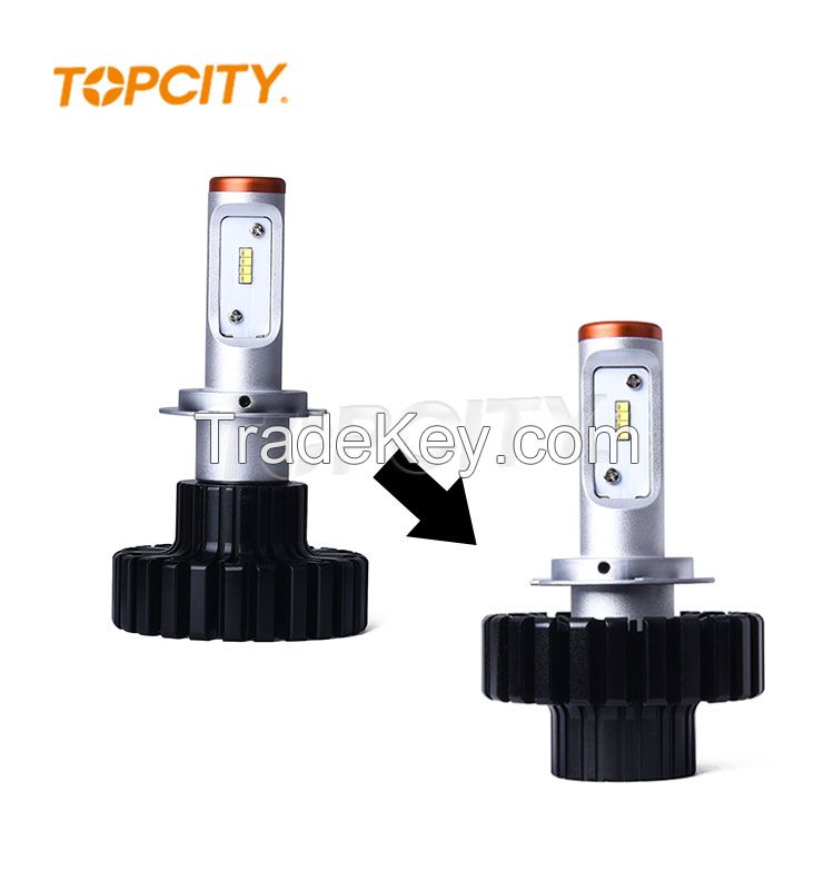 Topcity Factory G6 H7 80W LED Headlight High Power Auto LED Head Lamp