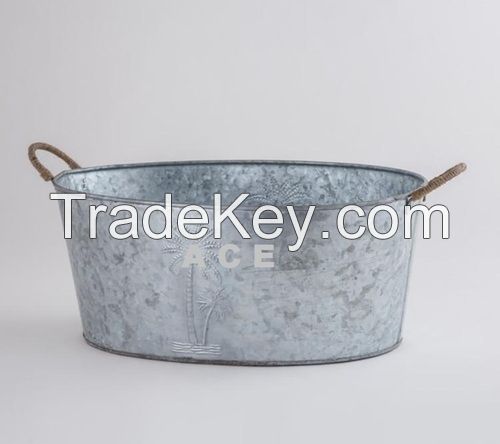 Galvanized Outdoor tub