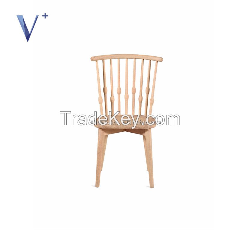Ash soild wood winsor dining chair