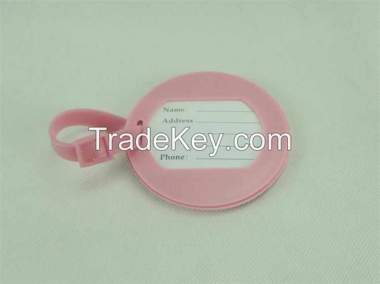 pvc luggage tag