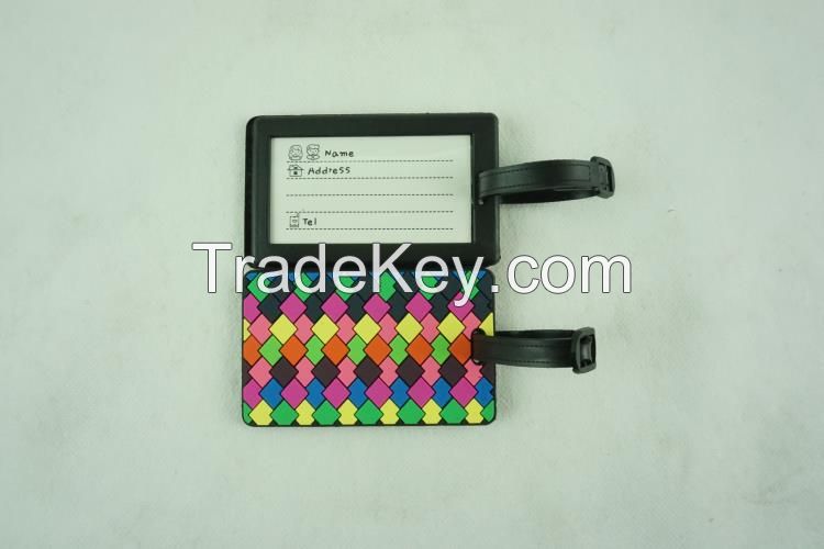 pvc luggage tag