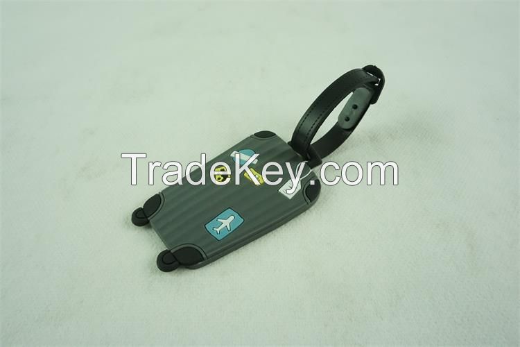 pvc luggage tag