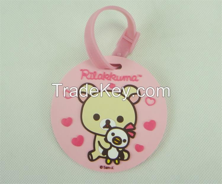 pvc luggage tag