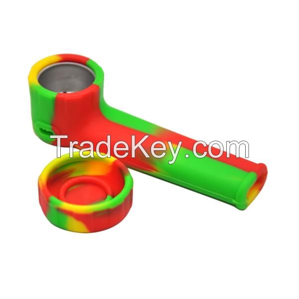 Silicone small smoking pipe