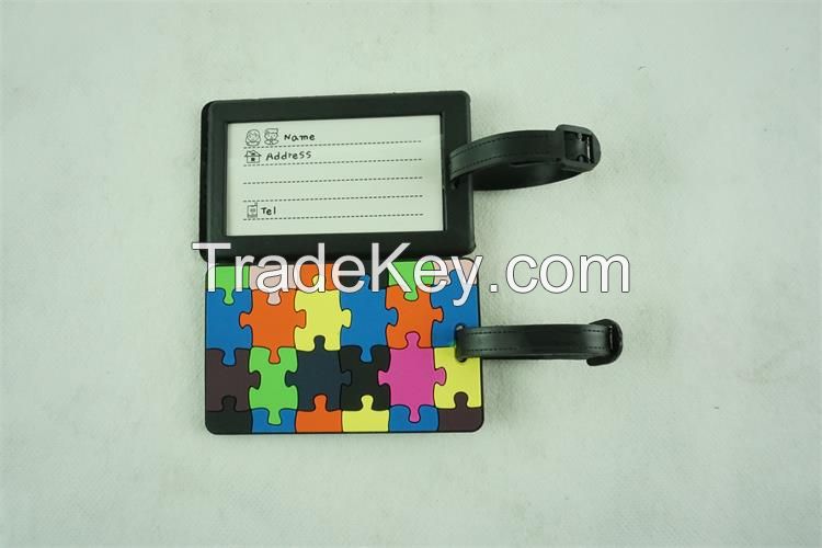 pvc luggage tag