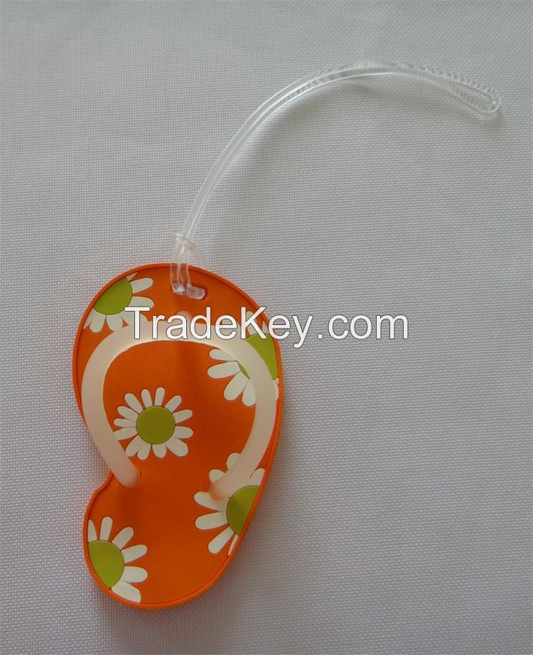 pvc luggage tag